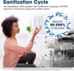 Sharp SDW6506JS 24-inch Stainless Steel Dishwasher, 49 dB, Third Rack, 12 Place Settings, Front Touch Controls - Image 6