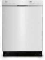 BLACK+DECKER 24" Built-In Dishwasher, 12-Place Setting Capacity with Stainless Steel Tub, Dish Washer with 6 Wash Programs, Low Noise, ENERGY STAR Certified, BDW200MS, Stainless Steel Look - Image 4
