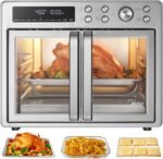 Midea Flexify French Door Toaster Oven Air Fryer Combo, 26.4 QT, Extra Large Air Fryer Countertop Oven 10-in-1 Combo, 25% Faster Cooking and 90% Less Oil, Stainless Steel - Image 6