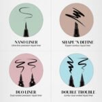 Absolute New York Double Trouble Liner Super Slim Angled Tip Double Ended Liner - Image 4