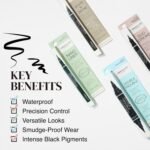 Absolute New York Double Trouble Liner Super Slim Angled Tip Double Ended Liner - Image 5