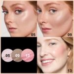 FOCALLURE 3 Pcs Cream Contour Sticks,Shades with Highlighter & Bronzer & Blush,Non-greasy Long-wear Face Contouring Pen,Easy to Sculpt the Face and Create a Lightweight Finishing Makeup,FAIR - Image 4