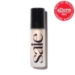 Saie Glowy Super Gel - Hydrating Makeup Primer and Illuminating Glow Serum Enriched with Vitamin C and Squalane Oil - All-Over Liquid Highlighter Makeup for Instant Glass Skin - Starglow (1 oz) - Image 3