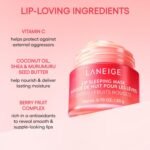 LANEIGE Lip Sleeping Mask: Nourish, Hydrate, Vitamin C, Murumuru & Shea Butter, Antioxidants, Flaky, Dry Lips - Image 7
