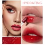 Eakroo 6 Colors Lip Tint Stain Mini Liquid Lipstick, Lip Gloss for Women, Blush for Cheeks, Lip Stain Long Lasting Waterproof, Lip Makeup, Cute Stuff, Non-Stick Cup, High Pigment, Vivid Color - Image 3