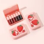Eakroo 6 Colors Lip Tint Stain Mini Liquid Lipstick, Lip Gloss for Women, Blush for Cheeks, Lip Stain Long Lasting Waterproof, Lip Makeup, Cute Stuff, Non-Stick Cup, High Pigment, Vivid Color - Image 7