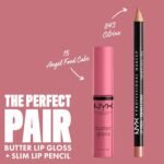 NYX PROFESSIONAL MAKEUP Butter Gloss, Non-Sticky Lip Gloss - Angel Food Cake (True Mauve) - Image 5