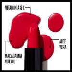 wet n wild Silk Finish Lipstick, Hydrating Rich Buildable Lip Color, Formulated with Vitamins A,E, & Macadamia for Ultimate Hydration, Cruelty-Free & Vegan - Cherry Frost - Image 3