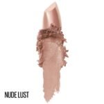 Maybelline Color Sensational Lipstick, Lip Makeup, Cream Finish, Hydrating Lipstick, Nude Lust, Nude ,1 Count - Image 3