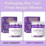 Retinol Cream for Face, Neck Creams for Tightening and Firming, Anti Aging Face Moisturizer for Face, Day & Night Moisturizing with Collagen, Hyaluronic Acid for Sagging Skin, Wrinkle, 1.7 Fl OZ - Image 4