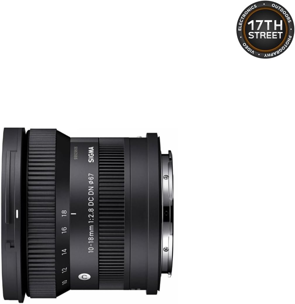 Sigma 10-18mm F2.8 DC DN Contemporary Lens for Sony E | Ultra Wide-Angle Zoom with Tiffen 67mm UV Protector Filter, Waith Camera Backpack and 64GB Extreme PRO UHS-I SDXC Memory Card (Bundle Set) - Image 6