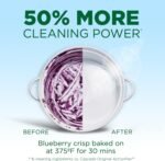 Cascade Free & Clear Dishwasher Detergent Liquid Gel, Dish Detergent, Dishwasher Soap, Lemon, 75oz - Image 3