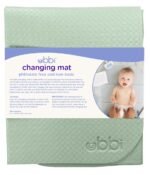 Ubbi On-The-Go Diaper Changing Baby Mat, Soft and Comfortable Diaper Bag Accessory Must Have for Newborns, Easy to Clean, Portable Folding Pad, Baby Traveling Accessories, Sage Green - Image 6
