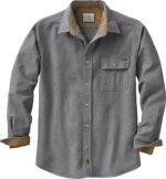 Legendary Whitetails Men's Flannel Shirt Long Sleeve Button Down 100% Cotton - Image 3