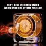 Auertech Portable Washer and Dryer Combo Set, 28 lbs Fully Automatic Washing Machine, 1.5 CuFt Portable Dryers, Compact Washer and Dryer for Apartment, RV, Dorm - Image 8