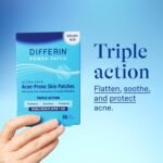 Differin Acne Patches, Pimple Patches for Acne Prone Skin, Formulated with Salicylic Acid and Centella, Fast Triple Action Power Patch for Day & Night, Dermatologist Tested, 36 Count - Image 9