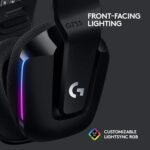 Logitech G733 Lightspeed Wireless Gaming Headset, Suspension Headband, Lightsync RGB, Blue VO!CE Mic, PRO-G Audio – Black, Gaming Headset Wireless, PC, PS5, PS4, Switch Compatible - Image 5