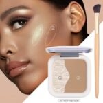 ELLESY Highlighter Contour Powder Makeup Kit，Face Shimmer Highlighter and Matte Finish Contour Bronzer，Lightweight, Easy to apply -C02 - Image 3