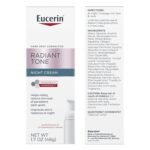 Eucerin Radiant Tone Night Cream, Dark Spot Corrector with Thiamidol, Night Moisturizer for Face Helps Visibly Reduce the Look of Persistent Dark Spots, All Skin Types, 1.7 Oz Bottle - Image 8