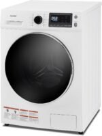 COMFEE’ 24" Washer and Dryer Combo 2.7 cu.ft 26lbs Washing Machine Steam Care, Overnight Dry, No Shaking Front Load Full-Automatic Machine, Dorm White - Image 2