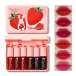 Eakroo 6 Colors Lip Tint Stain Mini Liquid Lipstick, Lip Gloss for Women, Blush for Cheeks, Lip Stain Long Lasting Waterproof, Lip Makeup, Cute Stuff, Non-Stick Cup, High Pigment, Vivid Color - Image 2