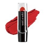 wet n wild Silk Finish Lipstick, Hydrating Rich Buildable Lip Color, Formulated with Vitamins A,E, & Macadamia for Ultimate Hydration, Cruelty-Free & Vegan - Cherry Frost - Image 2