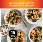 Ninja Digital Air Fry Countertop Oven, 8-in-1 Functionality, 1800W, Flip-Up Design, XL Capacity, Air Fry Basket, Wire Rack & Crumb Tray, Silver, SP101 - Image 7