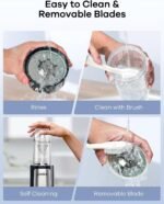 Ganiza Blender for Smoothies, 14Pcs Personal Blender for Shake and Smoothies for Kitchen with 3 Portable Cups (1x24oz & 2X17oz), Single Serve Smoothie Maker, Nutritious Recipe - Image 5