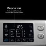 Kenmore 8.0 cu. ft. Front Load Electric Dryer with Wrinkle Guard & Accela Steam to Reduce Wrinkles, Static & Odors - Smart Sensor Drying - LED - ENERGY STAR Certified - Metallic Silver - Image 5