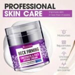 Collagen Face & Neck Tightening Cream,Neck Firming Cream for Reduce Double Chin Neck Firming and Lifting Anti Wrinkle Neck Moisturizer Cream Firm Repair Sagging Skin - Image 3