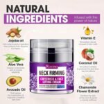 Collagen Face & Neck Tightening Cream,Neck Firming Cream for Reduce Double Chin Neck Firming and Lifting Anti Wrinkle Neck Moisturizer Cream Firm Repair Sagging Skin - Image 5