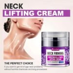 Collagen Face & Neck Tightening Cream,Neck Firming Cream for Reduce Double Chin Neck Firming and Lifting Anti Wrinkle Neck Moisturizer Cream Firm Repair Sagging Skin - Image 6