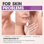 Collagen Face & Neck Tightening Cream,Neck Firming Cream for Reduce Double Chin Neck Firming and Lifting Anti Wrinkle Neck Moisturizer Cream Firm Repair Sagging Skin - Image 7