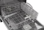 Sharp SDW6504MS Stainless Steel Dishwasher, 24-inch Pocket Handle, 52 dB, Hybrid Tub, 12 Place Settings, 5 Cycles, Heated Dry - Image 6