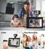 Digital Camera, FHD 4K 44MP Compact Point and Shoot Cameras with 64GB SD Card 2 Batteries, 16X Autofocus Digital Zoom Small Camera for Teens Kids Boys Girls (Black) - Image 7