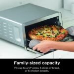 Ninja Flip Toaster Oven&Air Fryer, 8-in-1 Functionality, Flip Up&Away Capability for Storage Space, LargeCapacity, Air Fry Basket, SheetPan, Wire Rack&Removable Crumb Tray, Stainless,1800 watts, SP151 - Image 7