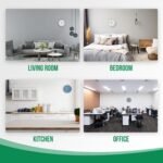 Wall Clock 12 Inch Non-Ticking Silent Modern Simple Style Round Decor Clock Gold Stereoscopic Dial Quartz Wall Clocks for Home/Office/School/Living Room/Bedroom/Kitchen - Image 7