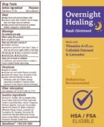 A+D Overnight Healing Diaper Rash Ointment - Soothes, Protects & Relieves Diaper Rash Overnight with Lavender & Colloidal Oatmeal - Healing Ointment for Red, Itchy, Irritated Skin - 3.6oz - Image 4