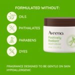 Aveeno Positively Radiant Moisturizing Face & Neck Night Cream with Tone Correcting Soy & Niacinamide, Night Cream Targets Dull Skin & Evens Skin Tone & Texture, Hypoallergenic, 1.7 oz - Image 6