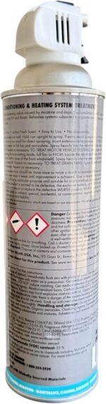 AquaNation Listing For Wurth A/C & Heating System Treatment 16 Oz – HVAC Vent & Duct Cleaner, Professional Odor Eliminator & Deodorizer for Cars, Trucks, Boats – Improves Air Quality For Autotmoive - Image 4