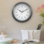 La Crosse Technology WT-3129B 12 Inch Atomic Analog Wall Clock, Pack of 1, Black - Image 8