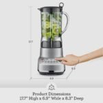 Breville BBL620SIL Fresh and Furious Blender, Silver - Image 5