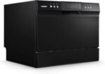 COMFEE’ Countertop Dishwasher, Energy Star Portable Dishwasher, 6 Place Settings & 8 Washing Programs, Speed, Baby-Care, ECO& Glass, Dish Washer for Dorm, RV& Apartment, Black - Image 10