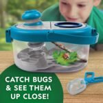 National Geographic Bug Catcher Kit for Kids - Kids Bug Habitat with Magnified Viewer, Bug Catcher, Tweezers & Learning Guide, Insect Habitat, Outdoor Toys, Kids Bug Catching Kit, Bug Box - Image 3