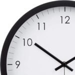Amazon Basics Classic 12", Easy to Read, Silent Non Ticking, Battery Operated, Round Wall Clock, Black - Image 4