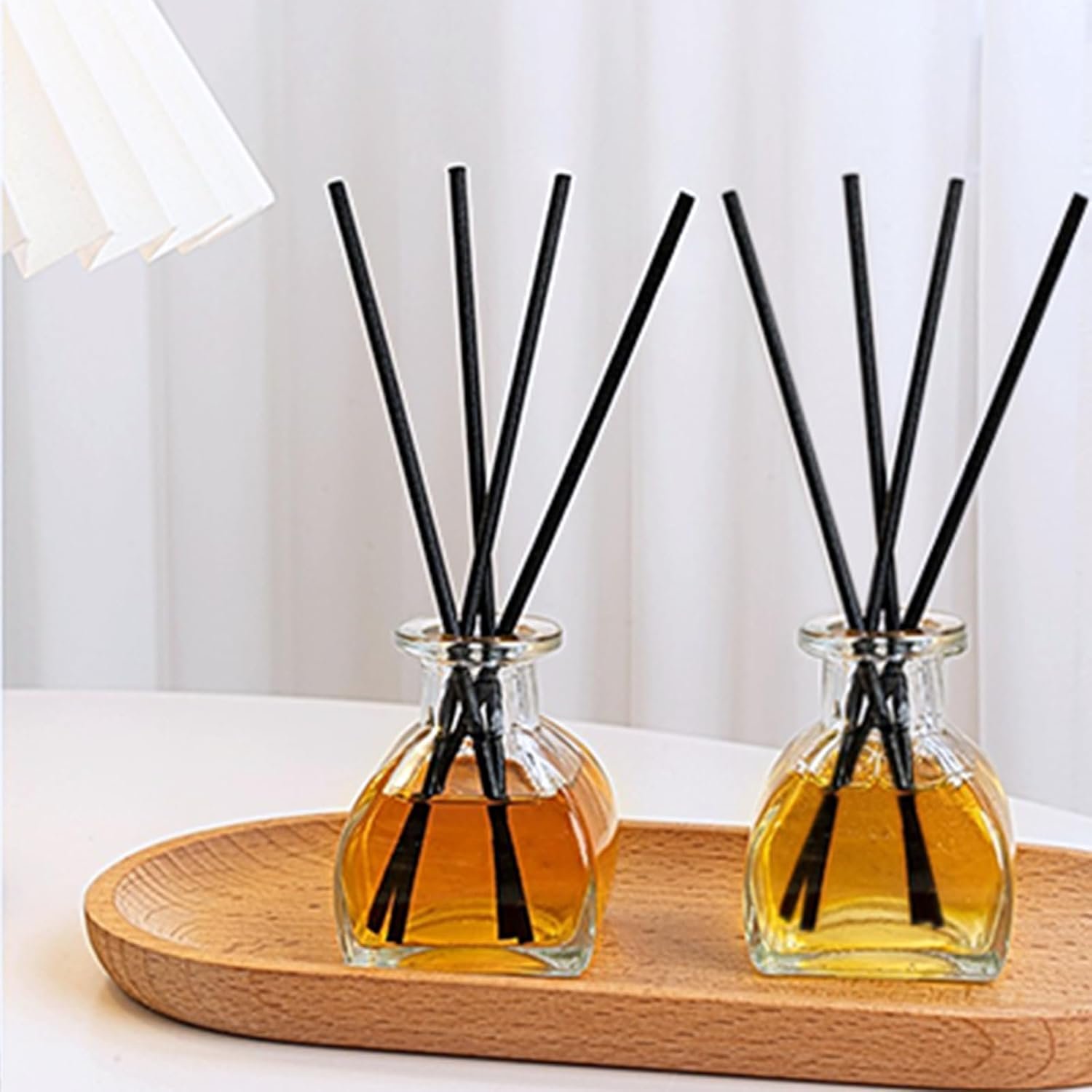 Brajttt Set of 32 Bud Vases for Flowers, Small Vintage Glass Bottles for Rustic Wedding Centerpieces and Home Decor - Image 5