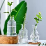 Brajttt Set of 32 Bud Vases for Flowers, Small Vintage Glass Bottles for Rustic Wedding Centerpieces and Home Decor - Image 6