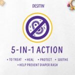 Desitin Maximum Strength Baby Diaper Rash Cream, 40% Zinc Oxide for Treatment, Relief & Prevention, Hypoallergenic, Phthalate- & Paraben-Free Paste, Protects Skin For Up To 12 Hours, 16 oz - Image 6