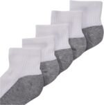 Hanes boys Socks, Double Tough Cushioned Ankle and No Show, 12-pair Packs - Image 4