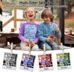 Digital Camera, FHD 4K 44MP Digital Camera, 16X Digital Zoom, Digital Point and Shoot Camera with 3-LED Fill Lights, 64GB SD Card, Compact Camera for Kids Teen Boys Girls, Sliver - Image 4